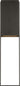 Alude 36 Brass Outdoor Wall Sconce by Mick De Giulio for Visual Comfort - angle