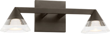 Midrand Crystal 15 Vanity by Sean Lavin in Bronze