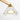 Midrand Crystal 15 Vanity by Sean Lavin in Hand-Rubbed Antique Brass, close view of one cone and diffuser with the LED lit