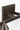 Midrand Crystal 36 Vanity by Sean Lavin in Bronze, close view of one cone and diffuser with the LED lit
