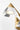 Midrand Crystal 36 Vanity by Sean Lavin in Hand-Rubbed Antique Brass, close view of a cone and crystal diffuser