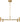 Ponte Large Chandelier by Sean Lavin in Hand-Rubbed Antique Brass, four cylinder lights on slim arms from a single stem