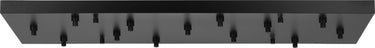 54 Inch Rectangular Multiport Canopy by Sean Lavin in Nightshade Black