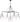 Leano 52 Chandelier by Sean Lavin in Bronze, second view