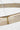 Ashok 31 Chandelier by Sean Lavin in Hand-Rubbed Antique Brass, close view of the lit wood ring with brass inlay