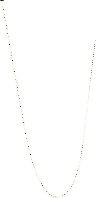 Perle 480 Chandelier by Sean Lavin in Bronze, full-length strand draped from the canopy in a smooth curve