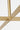 Midrand Crystal 52 Chandelier by Sean Lavin in Hand-Rubbed Antique Brass, second close view of a crystal diffuser and brass cone