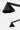 Midrand 52 Chandelier by Sean Lavin in Nightshade Black, first close view of a cone shade