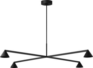 Midrand 52 Chandelier by Sean Lavin in Nightshade Black