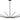Lajos 67 Chandelier by Sean Lavin in Bronze, long arms with crystal cylinders on a slim stem