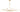 Lajos 50 Chandelier by Sean Lavin in Hand-Rubbed Antique Brass, long arms with crystal cylinders on a slim stem