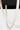 Uneri 28 Chandelier by Sean Lavin in Nightshade Black, close view of the woven cotton rope and hardware