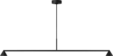 Midrand 60 Linear Chandelier by Sean Lavin in Nightshade Black