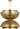 Shanti Grande Double Pendant by Sean Lavin in Natural Brass, full view of the pendant from a slightly different angle