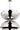 Shanti Grande Double Pendant by Sean Lavin in Polished Nickel, full front view of the pendant hanging from its stem and canopy