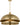 Shanti Grande Pendant by Sean Lavin in Natural Brass, full front view of the pendant hanging from its stem and canopy