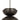 Shanti X-Large Double Asymmetric Pendant by Sean Lavin in Dark Bronze, full front view of the pendant hanging from its stem and canopy