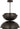 Shanti X-Large Double Asymmetric Pendant by Sean Lavin in Dark Bronze, full view of the pendant from a slightly different angle