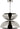 Shanti X-Large Double Asymmetric Pendant by Sean Lavin in Polished Nickel, full view of the pendant from a slightly different angle