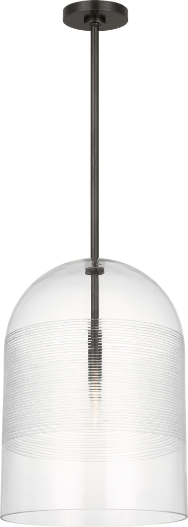 Leano 20 Pendant by Sean Lavin in Bronze, full front view