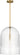 Leano 20 Pendant by Sean Lavin in Hand-Rubbed Antique Brass, full front view