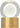 Mina Accent rechargeable table lamp in Natural Brass, a clear glass globe on a brass drum base