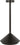 Moneta Short Accent rechargeable table lamp in Bronze, side view on white