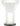 Beryl 15 inverted table lamp in Bronze, a wide crystal cone on a clear column and bronze base