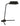 Black Victory 16" Table Lamp with Metal Shade – House of Troy studio photo