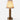 Victoria rechargeable lamp by NEOZ – Aged Brass with cotton shade