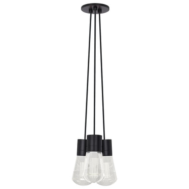 Modern outdoor wall sconce in matte black finish for commercial entryways