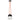 Modern living room lighting: Alva 3-light chandelier, Black finish with Orange cord