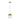 Alva 3-light chandelier, detailed view of the glass shade with adjustable height