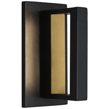 Visual Comfort Anton 4" Wall Light | IP65 Wet Rated | Black