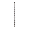 Luxury Faceted Crystal Pendant Fixture - Catena 57 Contemporary LED Lighting with Bronze Accent