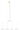 Vertical crystal rod wall lamp, 53 inch height, natural brass, integrated LED, 2700K warm white, luxury home decor.