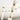 Collier Alabaster 132 chandelier, natural brass connectors, faceted Czech crystal, high ceiling lighting