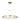Natural Brass 30-Inch aluminum ring chandelier with dimmable LED for modern spaces