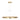 Fiama 36-inch plated brass LED suspension light with integrated dimmable LEDs