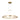 Brass modern LED pendant light by Sean Lavin for dining and foyer areas