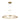 Brass modern LED pendant light by Sean Lavin for dining and foyer areas