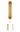 Visual Comfort Fielle sconce in patina-ready natural brass and soft white finish with 90+ CRI LED performance