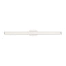 Visual Comfort Finn 36-inch bath light in polished nickel above bathroom mirror