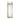 Portable LED lantern in natural brass with dimmable touch control, KWFL61827HABCG by Kelly Wearstler