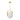 Brass and clear glass LED pendant lighting for kitchen or dining, 14.8 inch Fues model