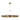 Large modern LED chandelier with oak wood and natural brass ring for luxury commercial lighting applications