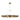 Large modern LED chandelier with oak wood and natural brass ring for luxury commercial lighting applications