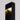 Contemporary 15-inch exterior wall light in black with concealed LED, ADA compliant design