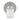 Contemporary Brass Crystal LED Sconce - Esfera Small, Dimmable