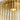 Warm glow from Kai 1 plated brass integrated LED pendant light.